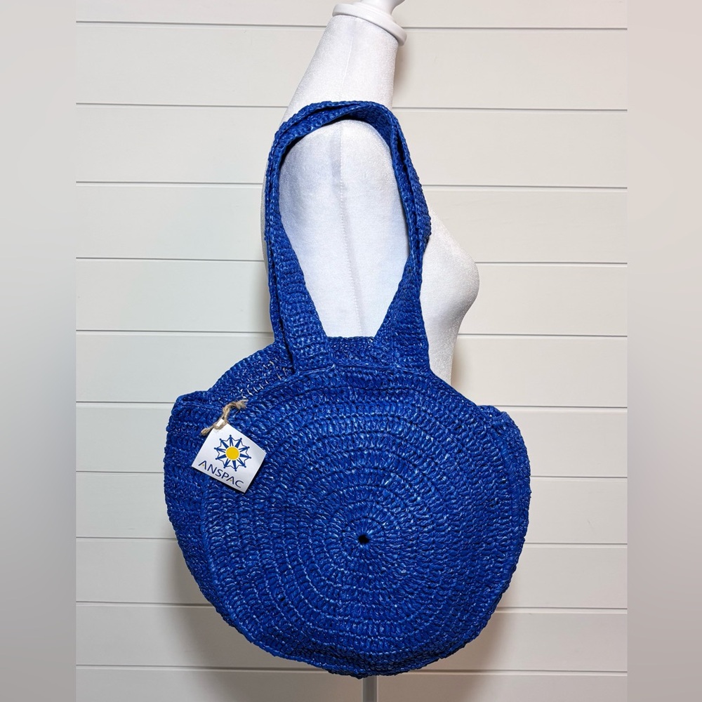 ANSPAC‎ Blue Round Beach Summer Bag